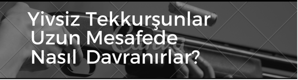 YİVSİZ TEK KURŞUNLAR UZUN MESAFEDE NASIL&nbsp;DAVRANIRLAR?